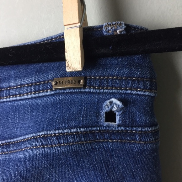 DL1961 Emma Albany Wash Legging Low Rise Skinny Jeans Size 25 - Picture 10 of 12